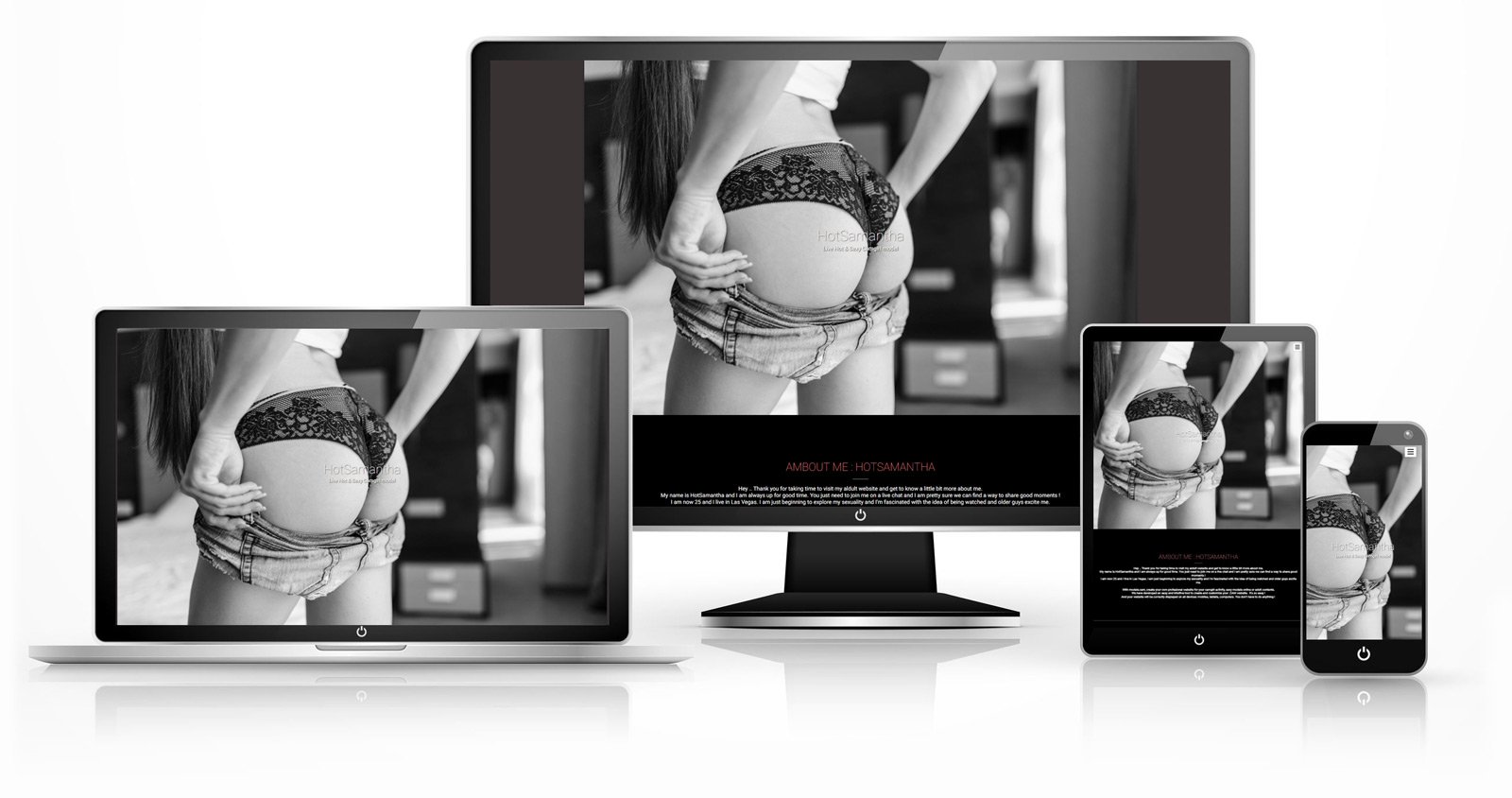 Model.cam - Your website 100% responsive